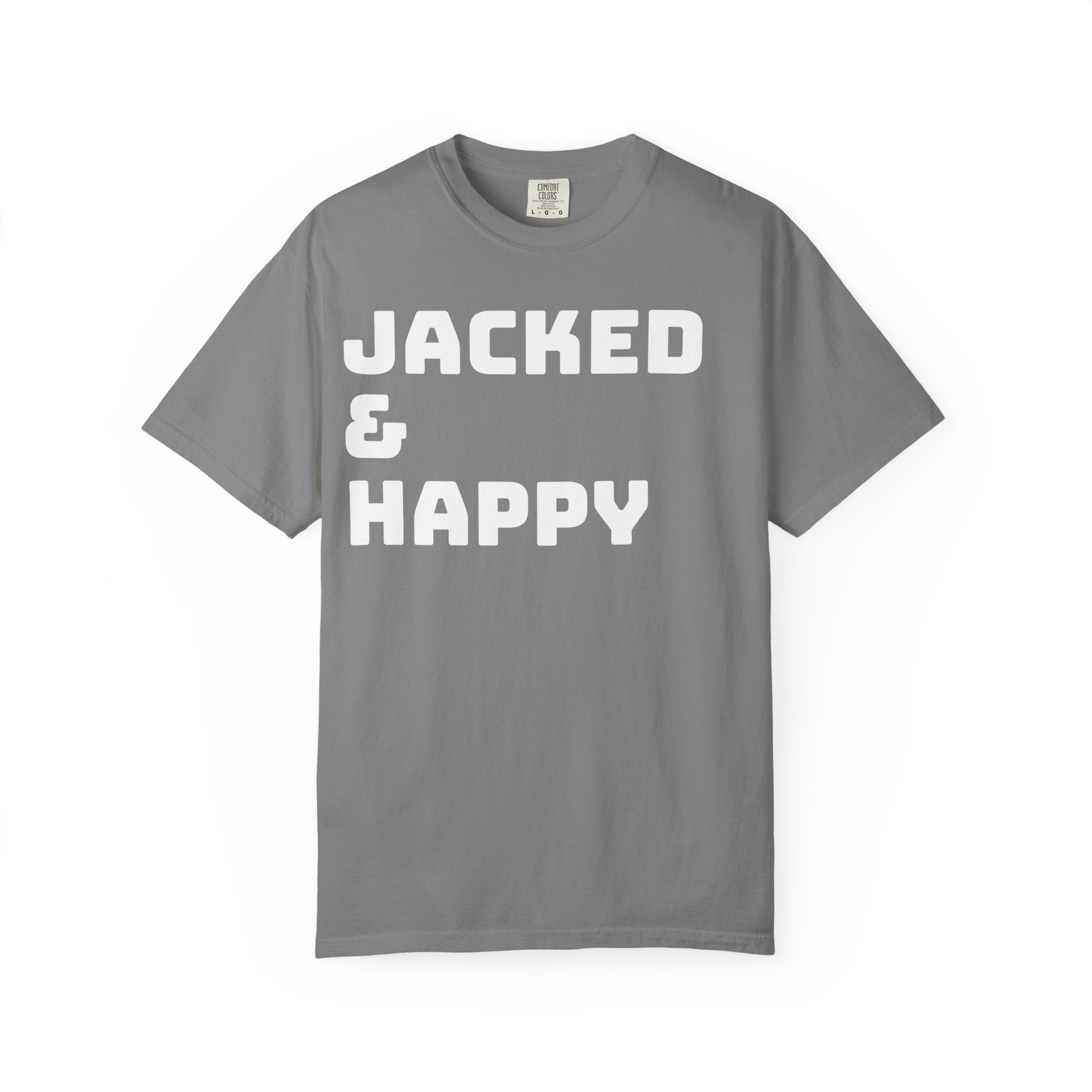 Jacked & Happy Original Print T-shirt